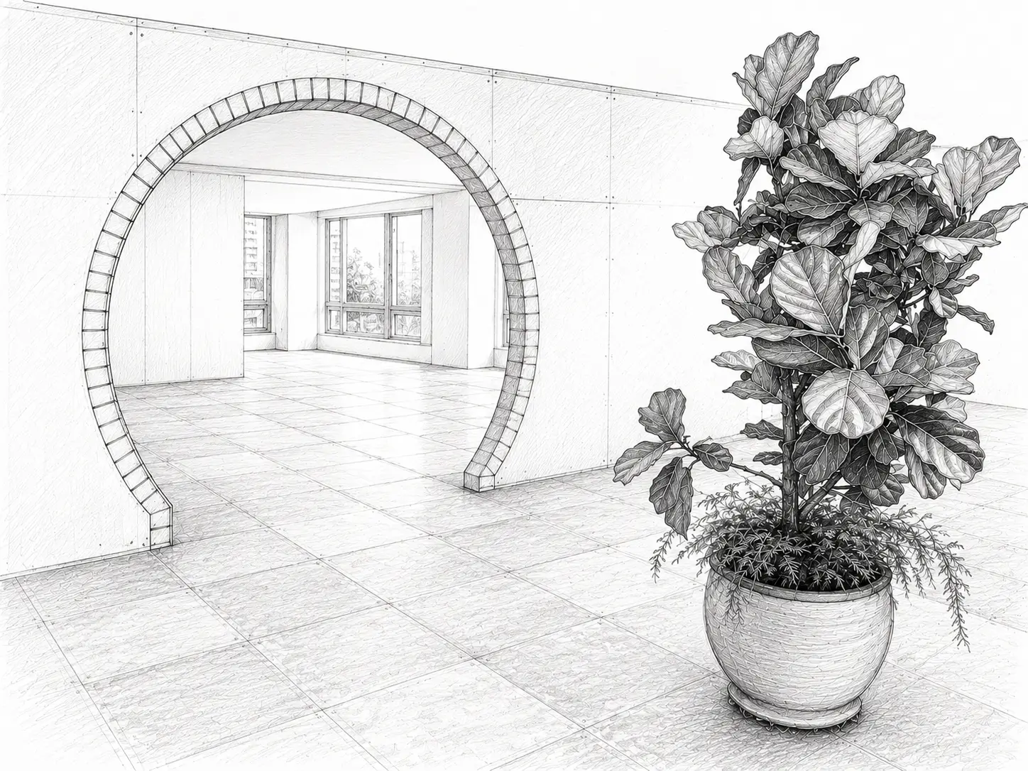 centre rough sketch 2